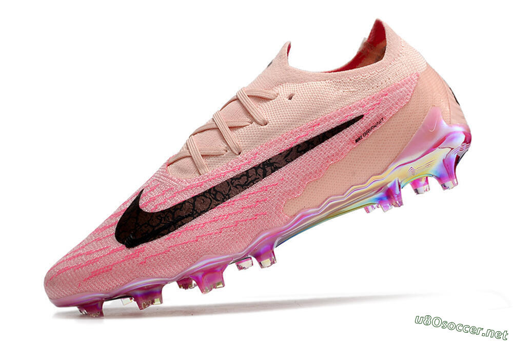 Men's Nike Phantom GX Elite FG Football Boots - Pink/Black 5