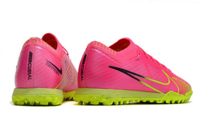 Men's Nike Air Zoom Mercurial Vapor 15 Elite TF Football Shoes - Pink/Green/Black