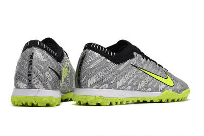 Men's Nike Air Zoom Mercurial Vapor Elite TF Football Shoes - Grey/Black/Yellow