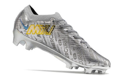 Men's Nike Air Zoom Mercurial Vapor 15 Elite FG Football Boots - Silver/Gold