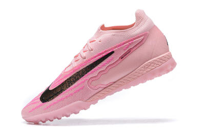Men's Nike Phantom GX Elite TF Football Shoes - Pink/Black/Gold