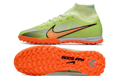 Men's Nike Air Zoom Mercurial Superfly 15 Elite TF Football Shoes - Yellow/Orange/Black