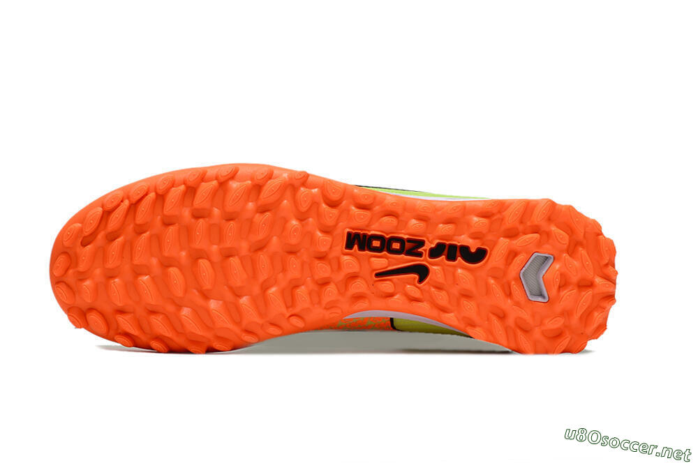 Men's Nike Air Zoom Mercurial Superfly 15 Elite TF Football Shoes - Yellow/Orange/Black 6
