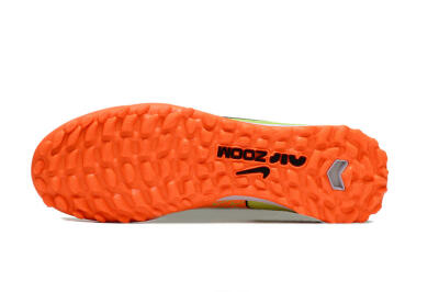 Men's Nike Air Zoom Mercurial Superfly 15 Elite TF Football Shoes - Yellow/Orange/Black