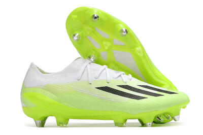 Men's Adidas X Speedportal.1 SG Football Boots - Green/Black/White