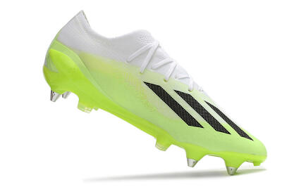 Men's Adidas X Speedportal.1 SG Football Boots - Green/Black/White