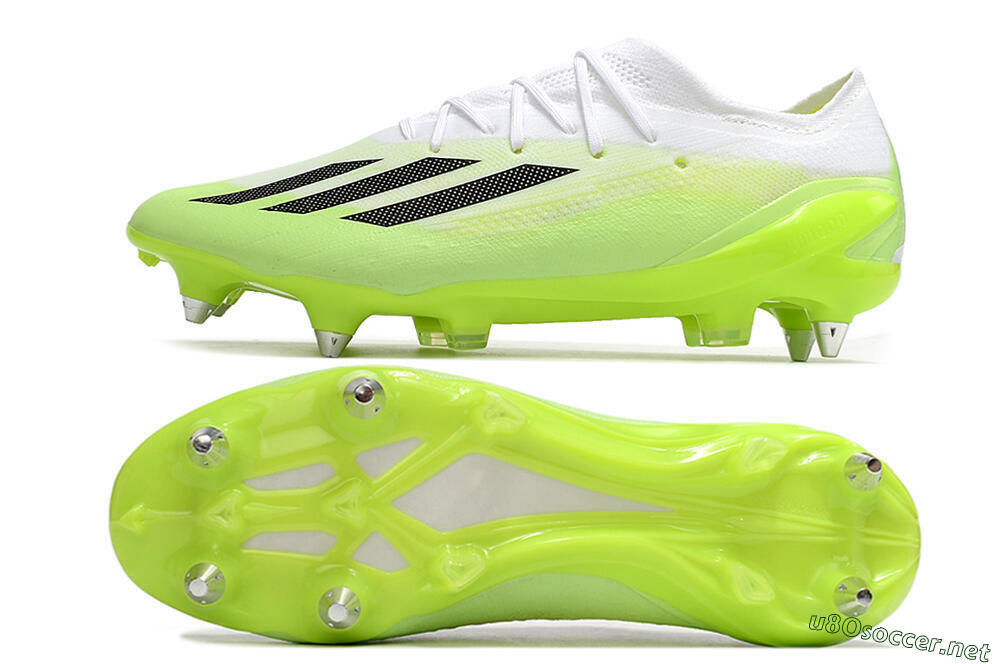 Men's Adidas X Speedportal.1 SG Football Boots - Green/Black/White 1