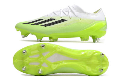 Men's Adidas X Speedportal.1 SG Football Boots - Green/Black/White