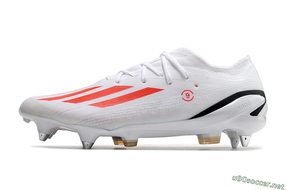 Men's Adidas X Speedportal.1 SG Football Boots - White/Orange/Black 0