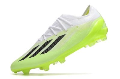 Men's Adidas X Speedportal.1 FG Football Boots - Green/Black/White