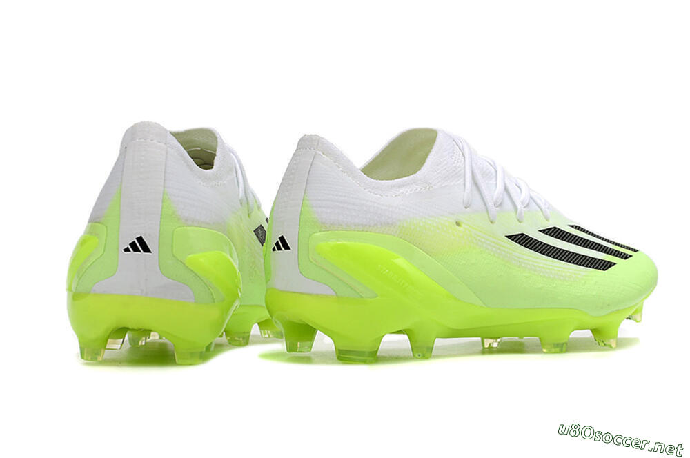 Men's Adidas X Speedportal.1 FG Football Boots - Green/Black/White 6