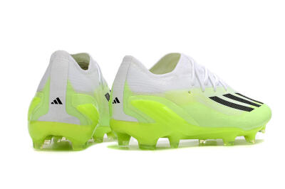 Men's Adidas X Speedportal.1 FG Football Boots - Green/Black/White