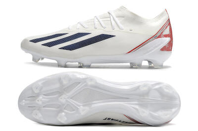 Men's Adidas X Speedportal.1 UAS FG Football Boots - White/Black/Red