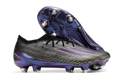 Men's Adidas X Speedportal.1 FG Football Boots - Black/Sliver/Purple