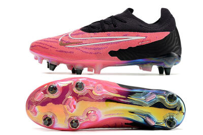 Men's Nike Phantom GX Elite SG Football Boots - Pink/Black/White