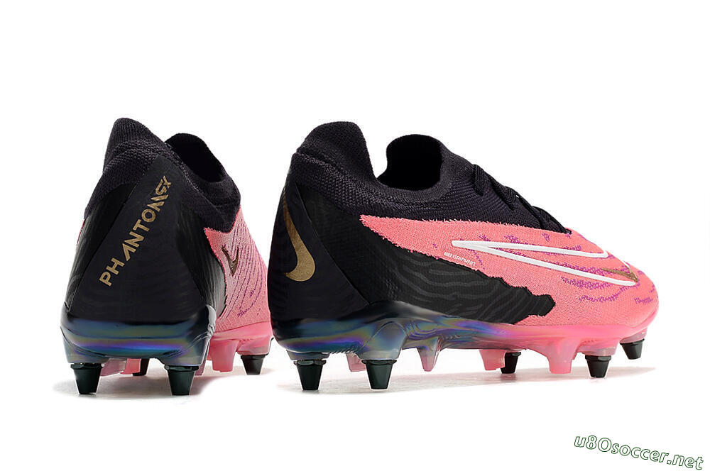 Men's Nike Phantom GX Elite SG Football Boots - Pink/Black/White 6