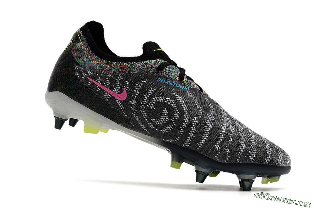 Men's Nike Phantom GX Elite SG Football Boots - Grey/Rainbow 4