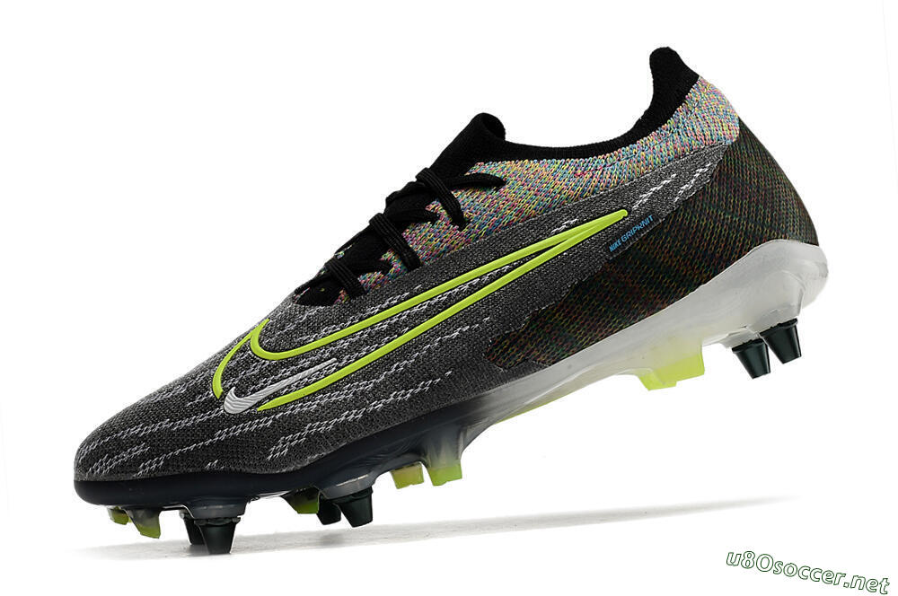Men's Nike Phantom GX Elite SG Football Boots - Grey/Rainbow 5