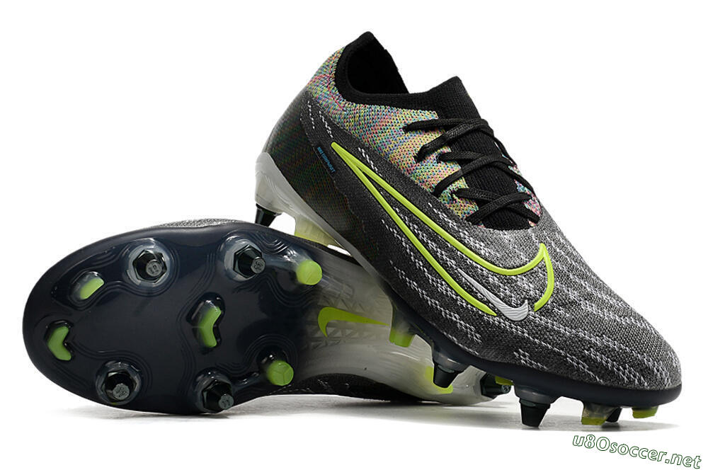 Men's Nike Phantom GX Elite SG Football Boots - Grey/Rainbow 3