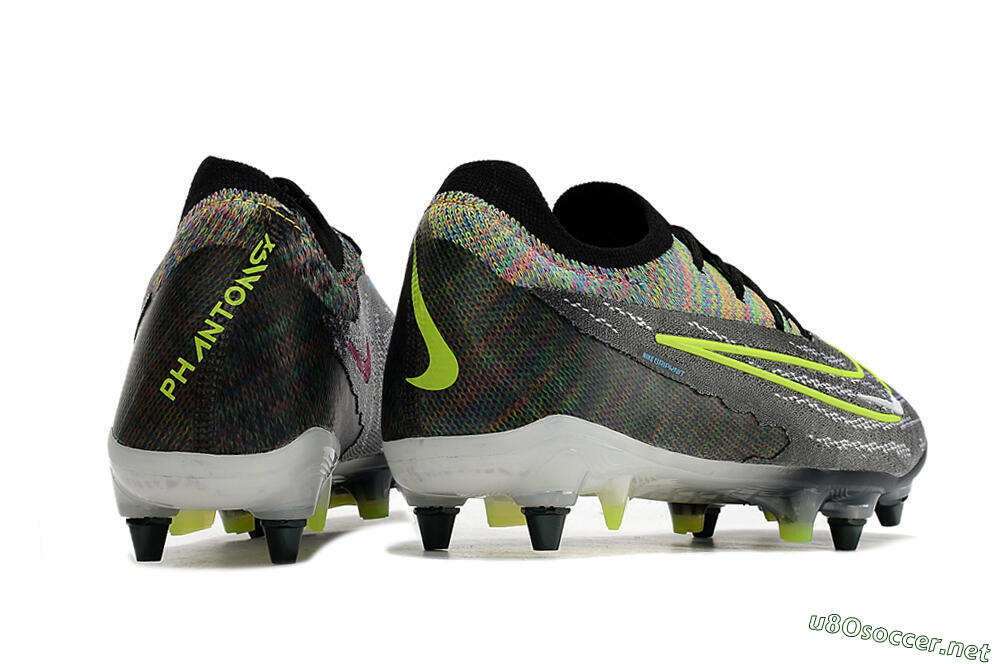 Men's Nike Phantom GX Elite SG Football Boots - Grey/Rainbow 6