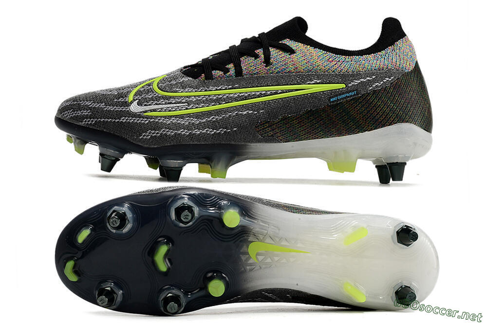 Men's Nike Phantom GX Elite SG Football Boots - Grey/Rainbow 1