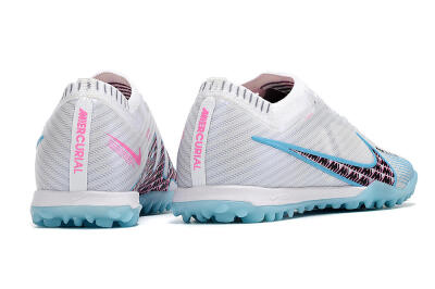 Men's Nike Air Zoom Mercurial Vapor 15 Elite TF Football Shoes - White/Blue/Pink
