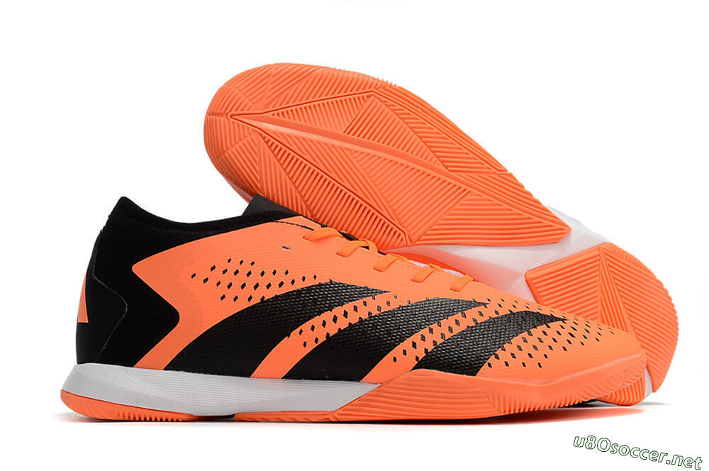 Men's Adidas Predator Accuracy.3 IC Football Shoes - Orange/Black 2