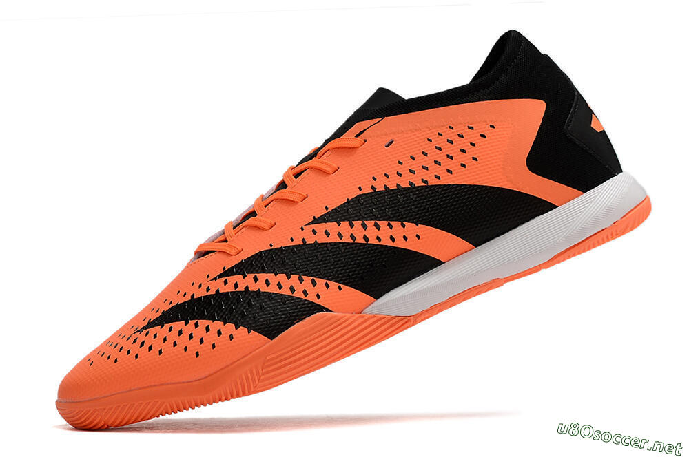 Men's Adidas Predator Accuracy.3 IC Football Shoes - Orange/Black 5
