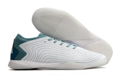 Men's Adidas Predator Accuracy.3 IC Football Shoes - White/Blue