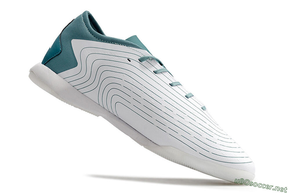 Men's Adidas Predator Accuracy.3 IC Football Shoes - White/Blue 4