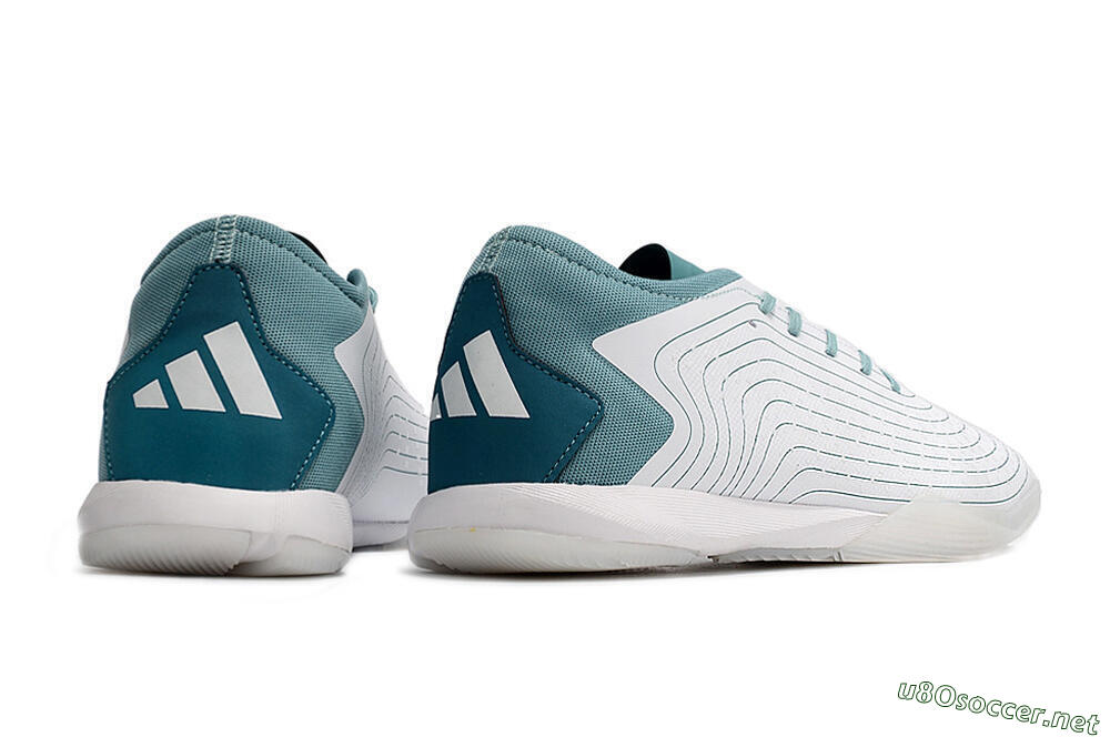Men's Adidas Predator Accuracy.3 IC Football Shoes - White/Blue 6