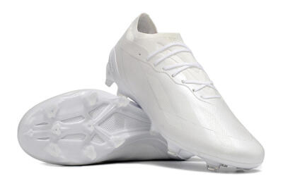 Men's Adidas X Speedportal.1 FG Football Boots - White/White