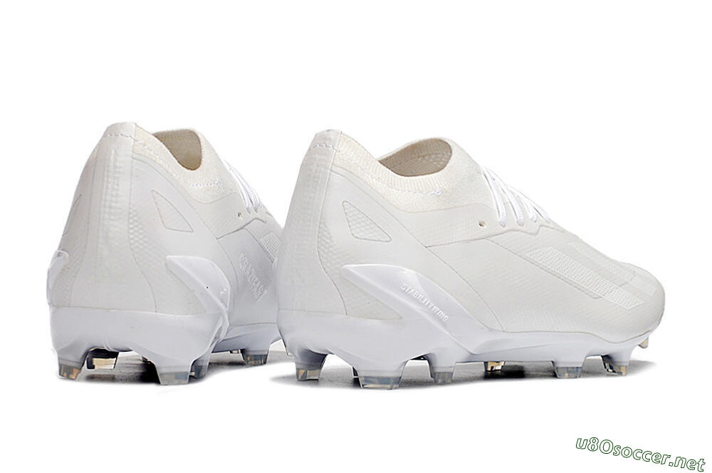 Men's Adidas X Speedportal.1 FG Football Boots - White/White 6