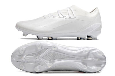 Men's Adidas X Speedportal.1 FG Football Boots - White/White