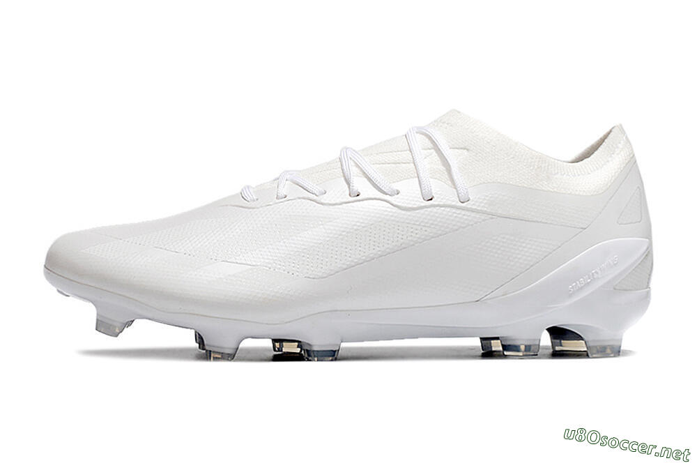 Men's Adidas X Speedportal.1 FG Football Boots - White/White 0