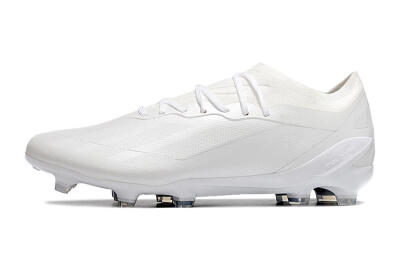 Men's Adidas X Speedportal.1 FG Football Boots - White/White