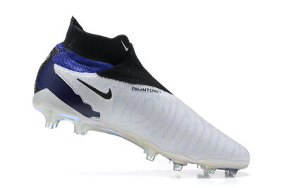 Men's Nike Phantom GX Elite DF FG Football Boots - White/Blue/Black