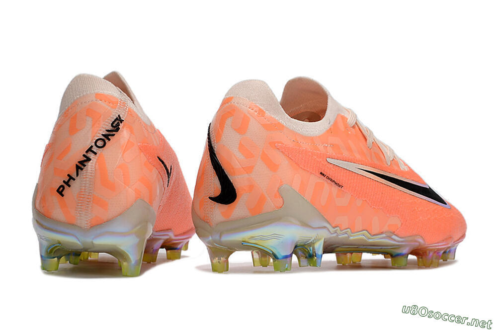 Men's Nike Phantom GX Elite FG Football Boots - Orange/Black/Sliver 6