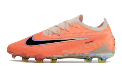 Men's Nike Phantom GX Elite FG Football Boots - Orange/Black/Sliver