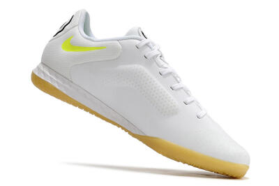 Men's Nike React Tiempo Legend 9 Pro IC Football Shoes - White/Black