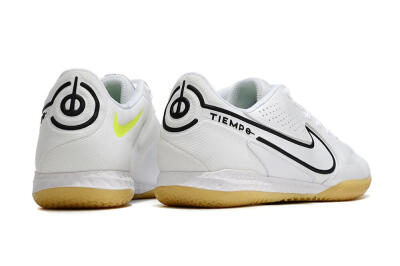 Men's Nike React Tiempo Legend 9 Pro IC Football Shoes - White/Black