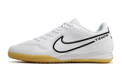Men's Nike React Tiempo Legend 9 Pro IC Football Shoes - White/Black