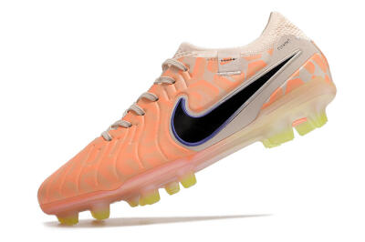 Men's Nike Tiempo Legend 10 Elite FG Football Boots - Orange/Black/Guava Ice