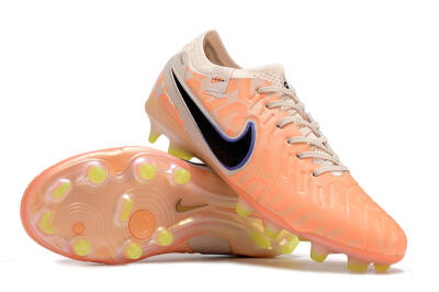 Men's Nike Tiempo Legend 10 Elite FG Football Boots - Orange/Black/Guava Ice