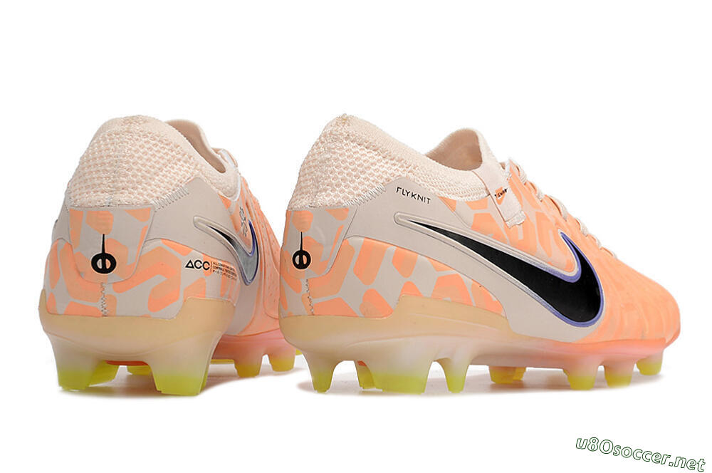Men's Nike Tiempo Legend 10 Elite FG Football Boots - Orange/Black/Guava Ice 6