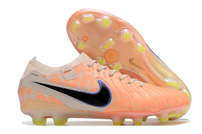 Men's Nike Tiempo Legend 10 Elite FG Football Boots - Orange/Black/Guava Ice