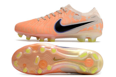 Men's Nike Tiempo Legend 10 Elite FG Football Boots - Orange/Black/Guava Ice