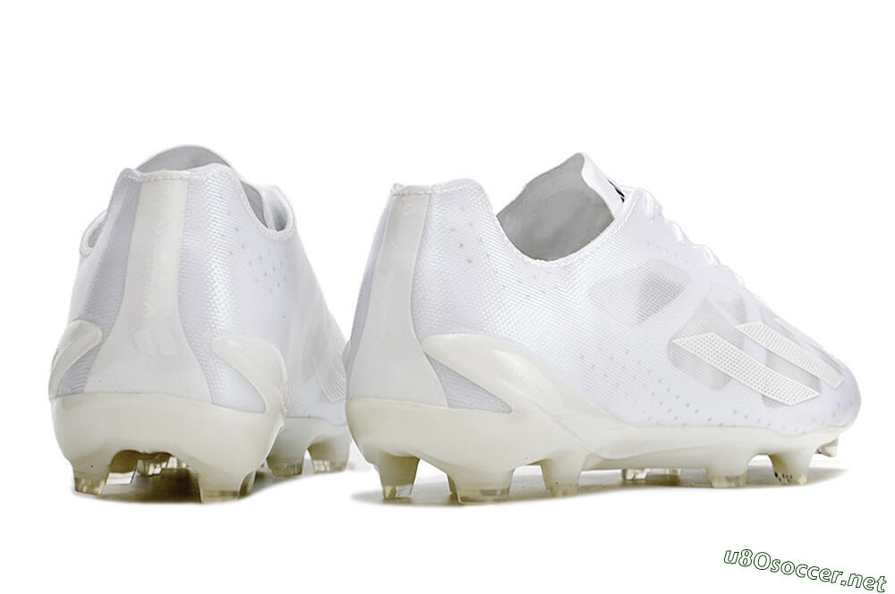 Men's Adidas X Crazyfast.1 FG Football Boots - White/White 6