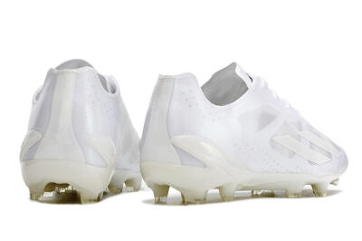 Men's Adidas X Crazyfast.1 FG Football Boots - White/White