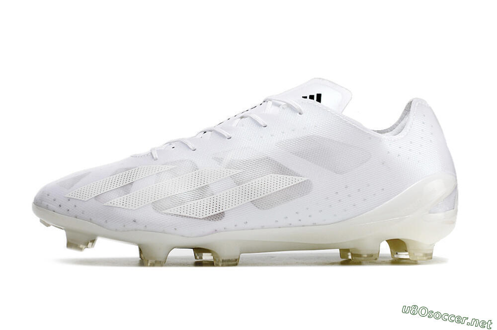 Men's Adidas X Crazyfast.1 FG Football Boots - White/White 0